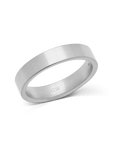 Daniel Wellington Line Ring Brushed Silver 4.5mm