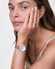 Daniel Wellington Crystalline Bezel Melrose Watch