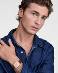 Daniel Wellington Tide Mesh Necklace Rose Gold 1.8