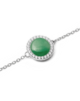 Daniel Wellington Audrey Bracelet Jade Silver