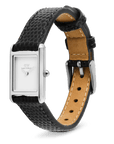 Daniel Wellington Bound Mini Black Lizard Silver