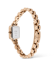Daniel Wellington Quadro Mini Arch 3-link White Sunray Rose Gold