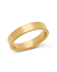 Daniel Wellington Line Ring Brushed Gold 4.5mm