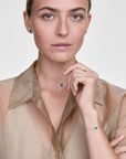 Daniel Wellington Audrey Bracelet Malachite Gold