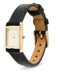 Daniel Wellington Bound Mini Black Lizard Gold