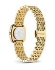 Corta White Grain-Link Gold