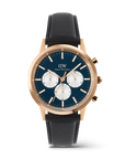 Daniel Wellington Iconic Chronograph Sheffield Arctic Panda Rose Gold