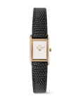Daniel Wellington Bound Mini Black Lizard Rose Gold