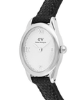 Daniel Wellington Ophelia Mini Black Lizard White Guilloché Silver