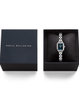 Daniel Wellington Quadro Mini Arch 3-link Arctic Sunray Silver