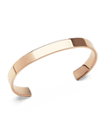 Daniel Wellington Line Cuff Polished Rose Gold