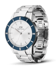 Daniel Wellington Iconic Paradigma Link Blue Bezel Watch