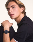 Daniel Wellington Classic Piano Link Graphite Unitone Watch