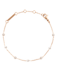 Daniel Wellington Pearl Bracelet Rose Gold
