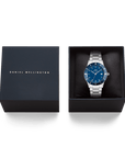 Daniel Wellington Iconic Paradigma Link Blue Enamel Watch