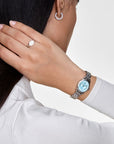 Daniel Wellington Ophelia Mini Ice Blue Silver Watch