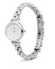 Daniel Wellington Petite Mini Arch 3-link White Silver