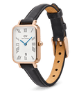 Daniel Wellington Quadro Roman Numerals Date Sheffield Rose Gold