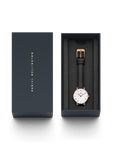 Daniel Wellington Petite Roman Numerals 28 Sheffield RG White Watch