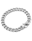 Daniel Wellington Ellipse Cuban Chain Bracelet Silver