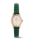 Daniel Wellington Ophelia Mini Green Lizard White Guilloché Rose Gold