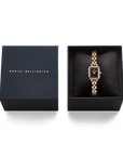 Daniel Wellington Quadro Mini Arch 3-link Onyx Sunray Rose Gold