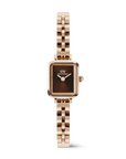 Daniel Wellington Quadro Mini Arch 3-link Amber Sunray Rose Gold