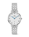 Daniel Wellington Petite Roman Numerals Date 5-link Silver
