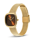 Margot Braided Mesh Amber Gold