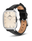 Daniel Wellington Marlon Sheffield Linen Silver Watch