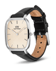 Daniel Wellington Marlon Sheffield Linen Silver Watch