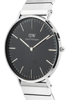 Daniel Wellington Classic Piano Link Onyx Silver Watch