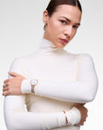 Daniel Wellington Petite Roman Numerals Date Rose Gold