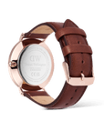 Daniel Wellington Classic Day Display St Mawes Rose Gold Champagne Watch