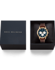 Daniel Wellington Iconic Chronograph St Mawes Arctic Panda Gold