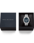 Iconic Tachymeter 3-Link Arctic Silver