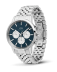 Daniel Wellington Iconic Chronograph Arch 5-Link Arctic Panda Silver