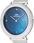 Daniel Wellington Crystalline Bezel Sterling Blue Watch