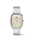 Daniel Wellington Marlon Wire Linen Silver Watch