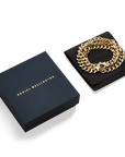 Daniel Wellington Ellipse Cuban Chain Necklace Gold