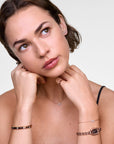 Daniel Wellington Quadro Mini Arch 3-link Amber Sunray Rose Gold