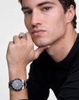 Daniel Wellington Iconic Paradigma Link Black Enamel Watch