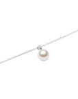 Daniel Wellington Pearl Necklace Silver