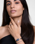 Daniel Wellington Quadro Mini Reflection Silver Watch