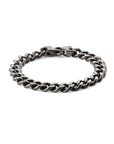 Daniel Wellington Ellipse Cuban Chain Bracelet Graphite