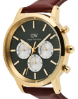 Daniel Wellington Iconic Chronograph St Mawes Emerald Panda Gold