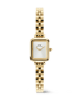 Daniel Wellington Quadro Mini Arch 3-link White Sunray Gold