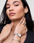 Daniel Wellington Quadro Sterling Roman Numerals Date