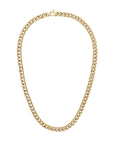 Daniel Wellington Ellipse Cuban Chain Necklace Gold