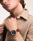 Daniel Wellington Iconic St Mawes Automatic Rose Gold Watch